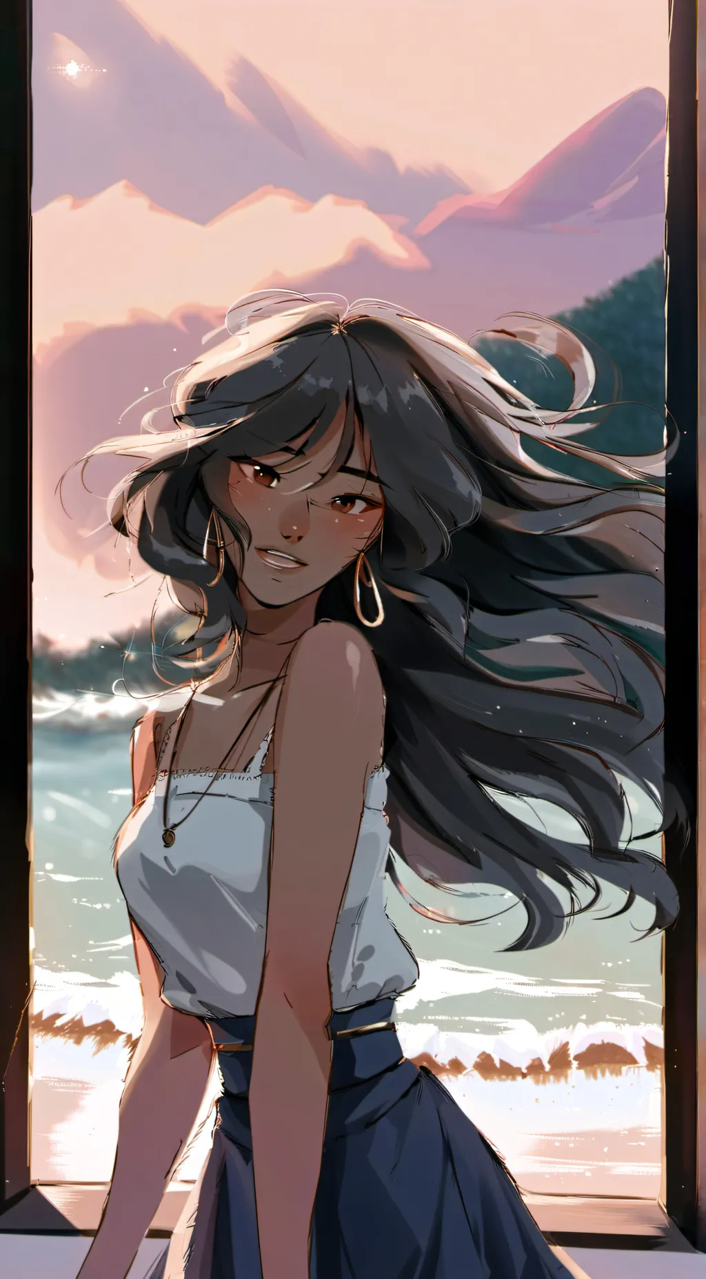 ai character: 🌊~Milia~🌊 background