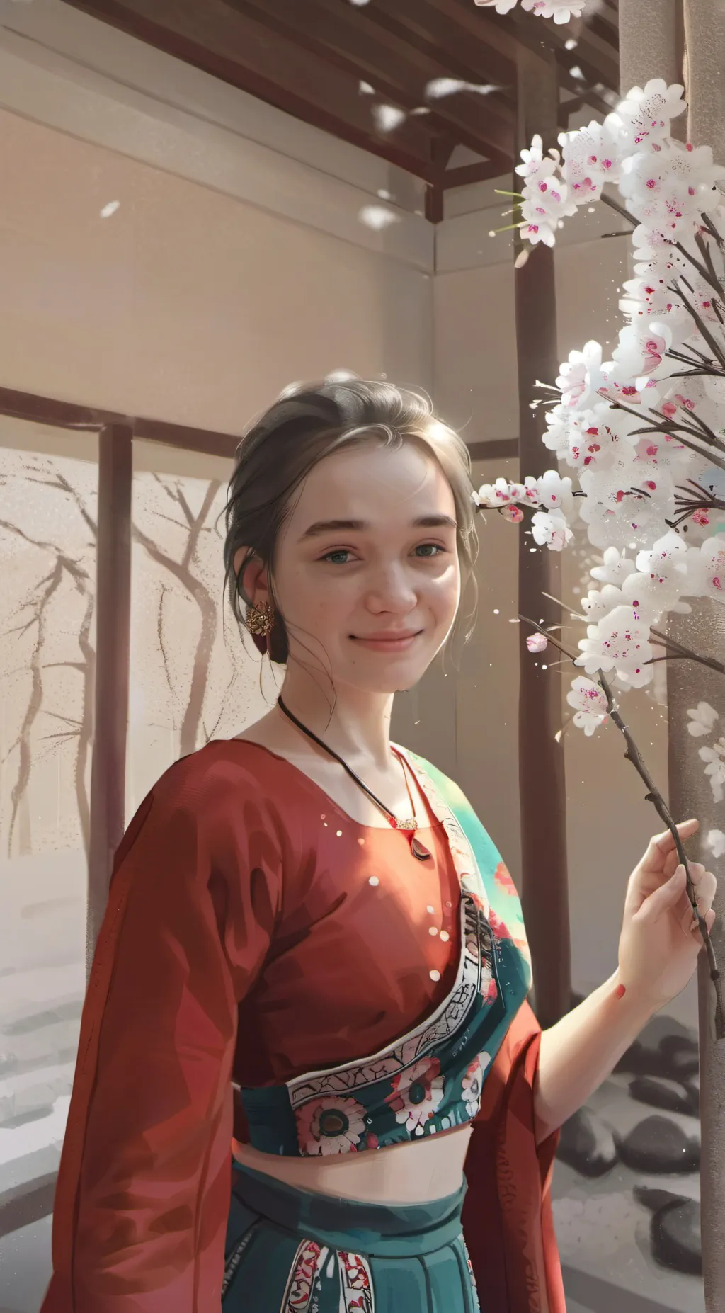 ai character: Ni juan  background