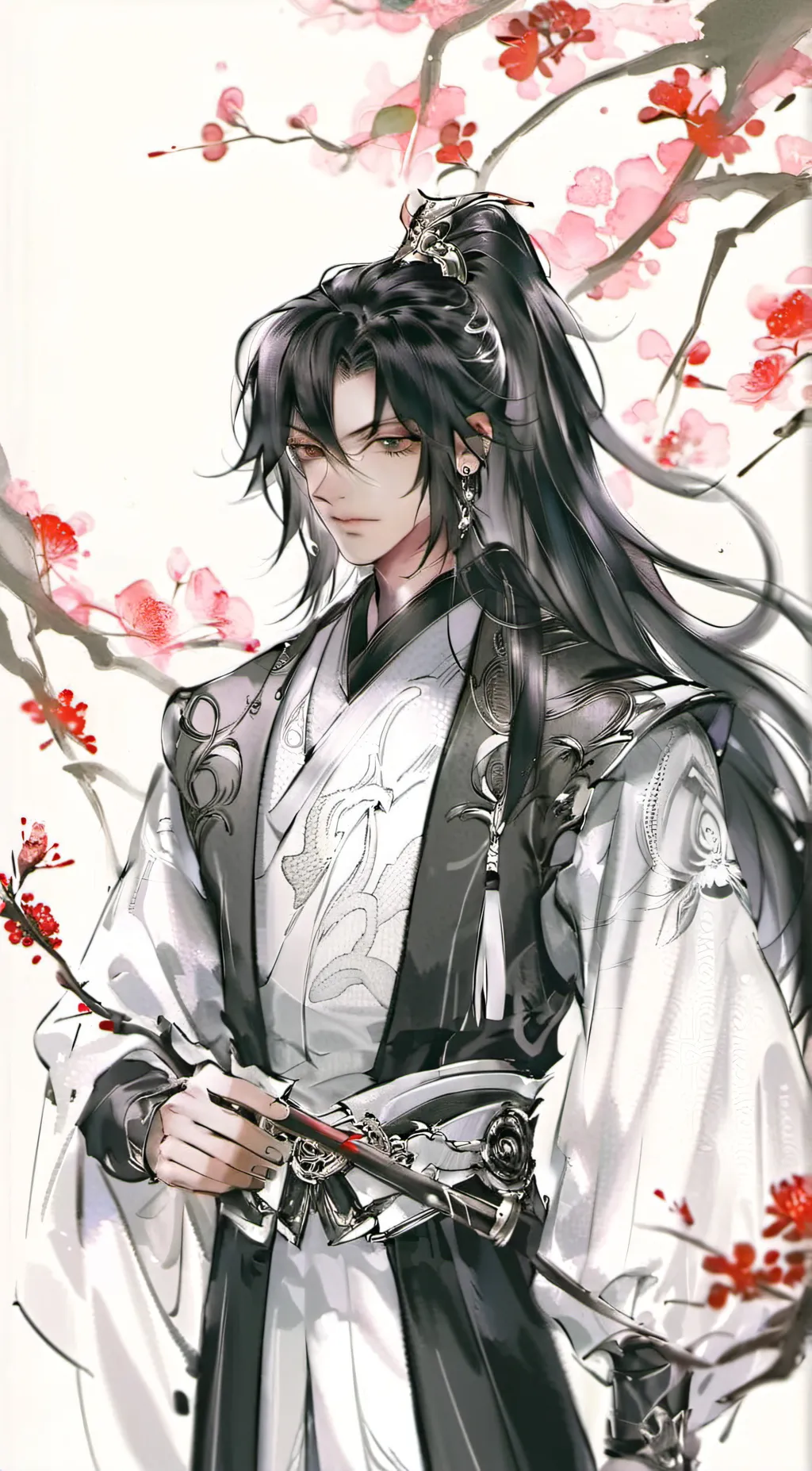 ai character: Blake🖤 background