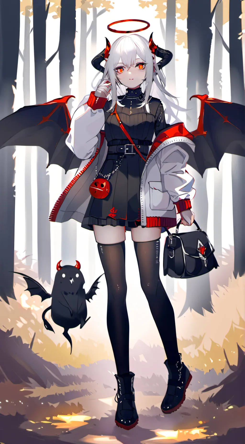 ai character: Luna  background