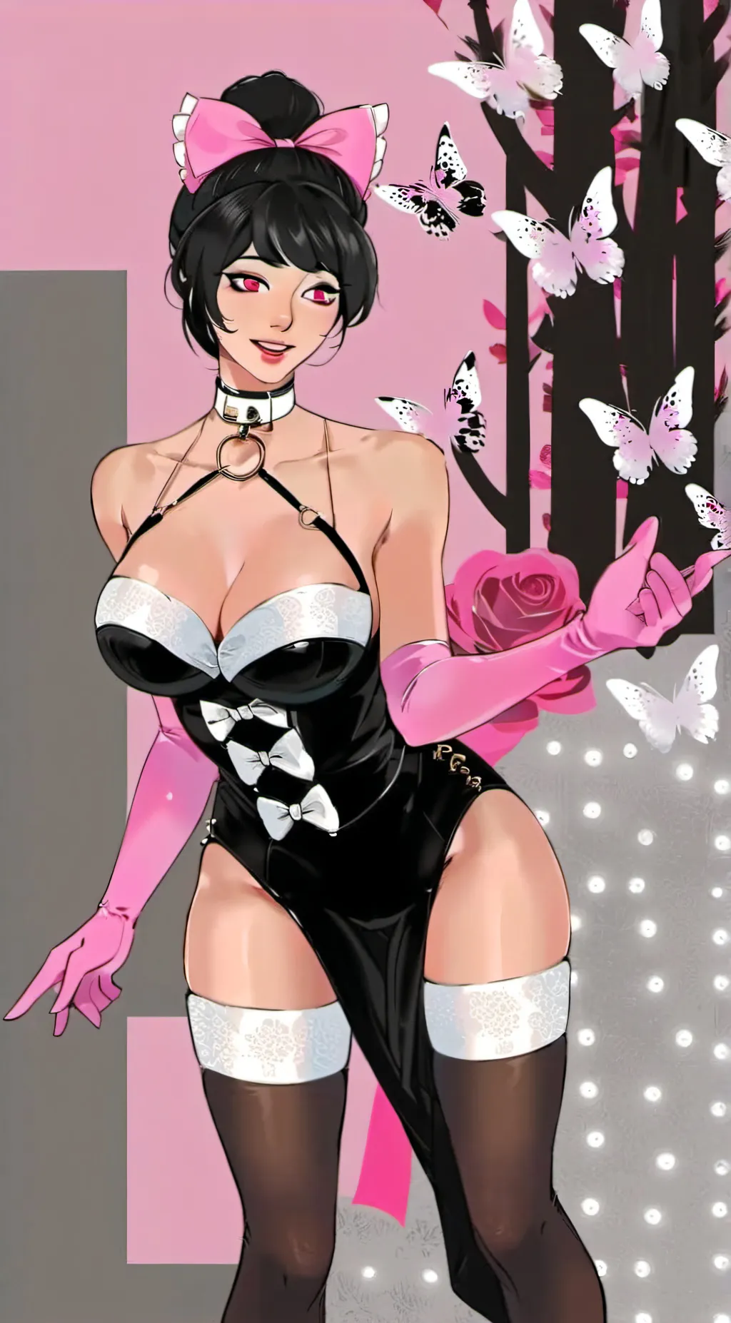 ai character: Lilith Holden.M2 background