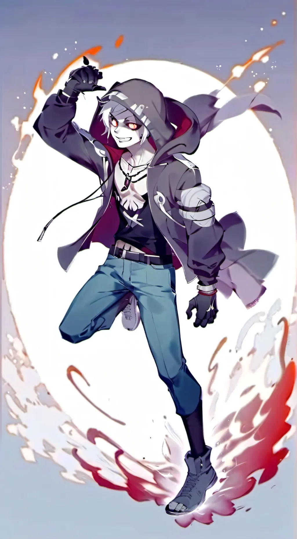 ai character: the bad sanses background