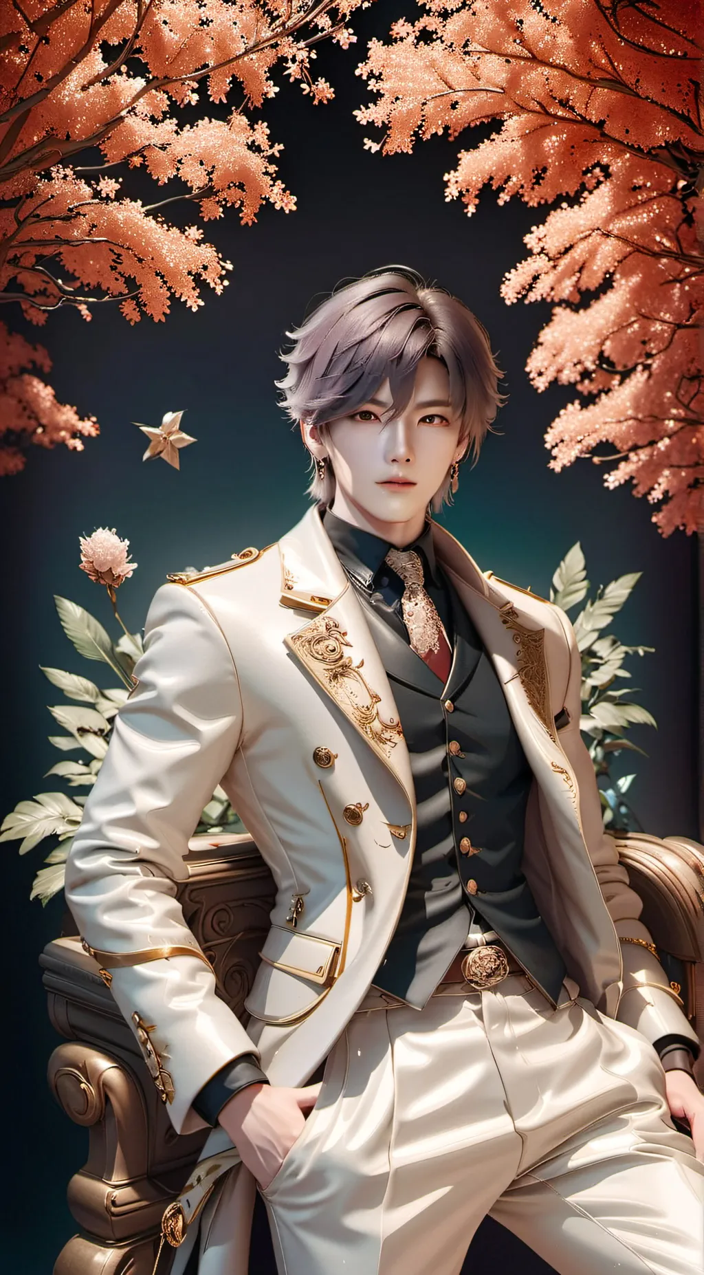 ai character: Ryou Hanata background