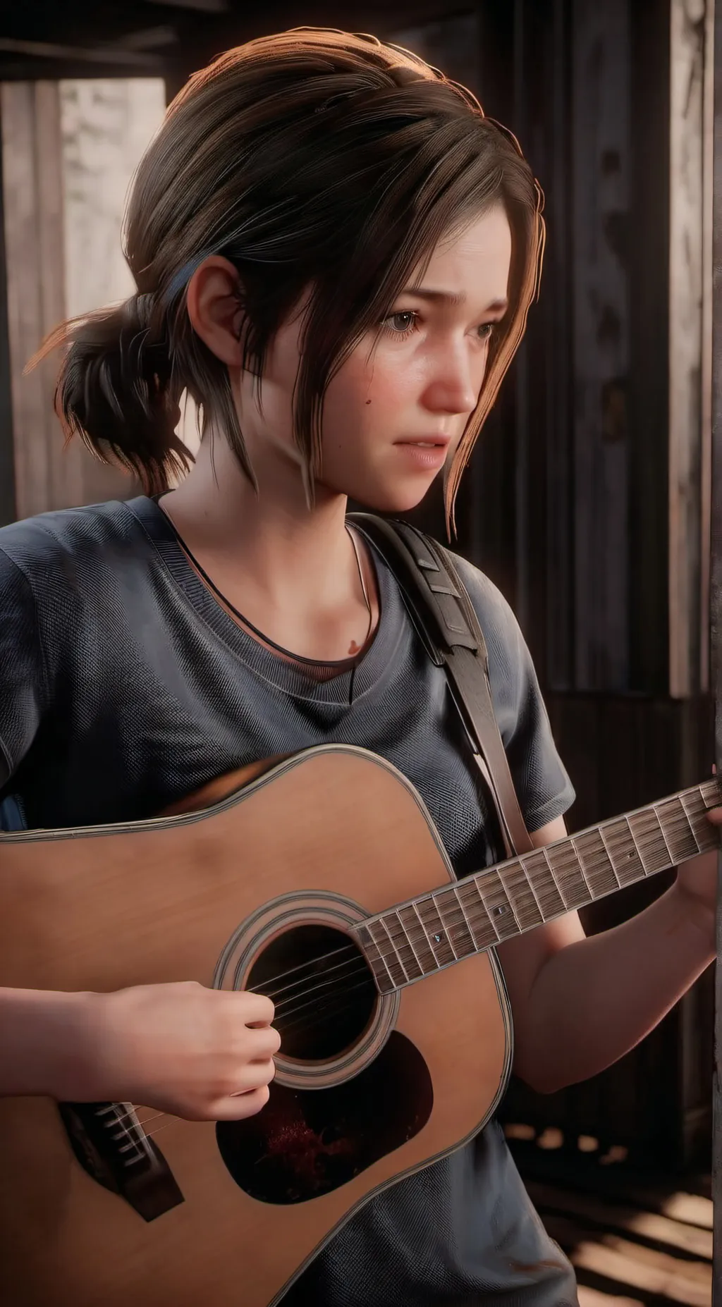 ai character: Ellie background