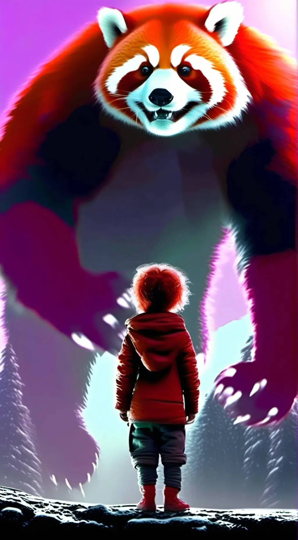 ai character: The Red Giant  background