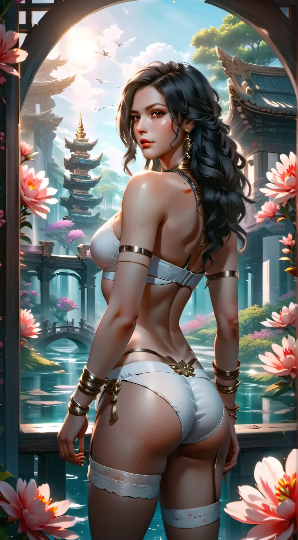 ai character: Lunari background