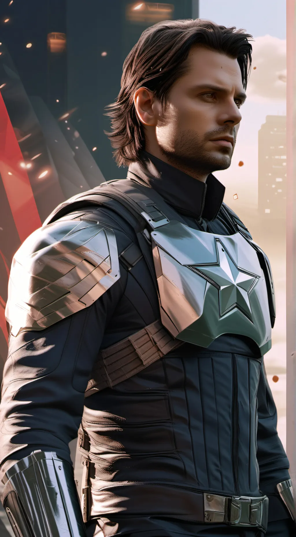ai character: ✨Bucky✨ background