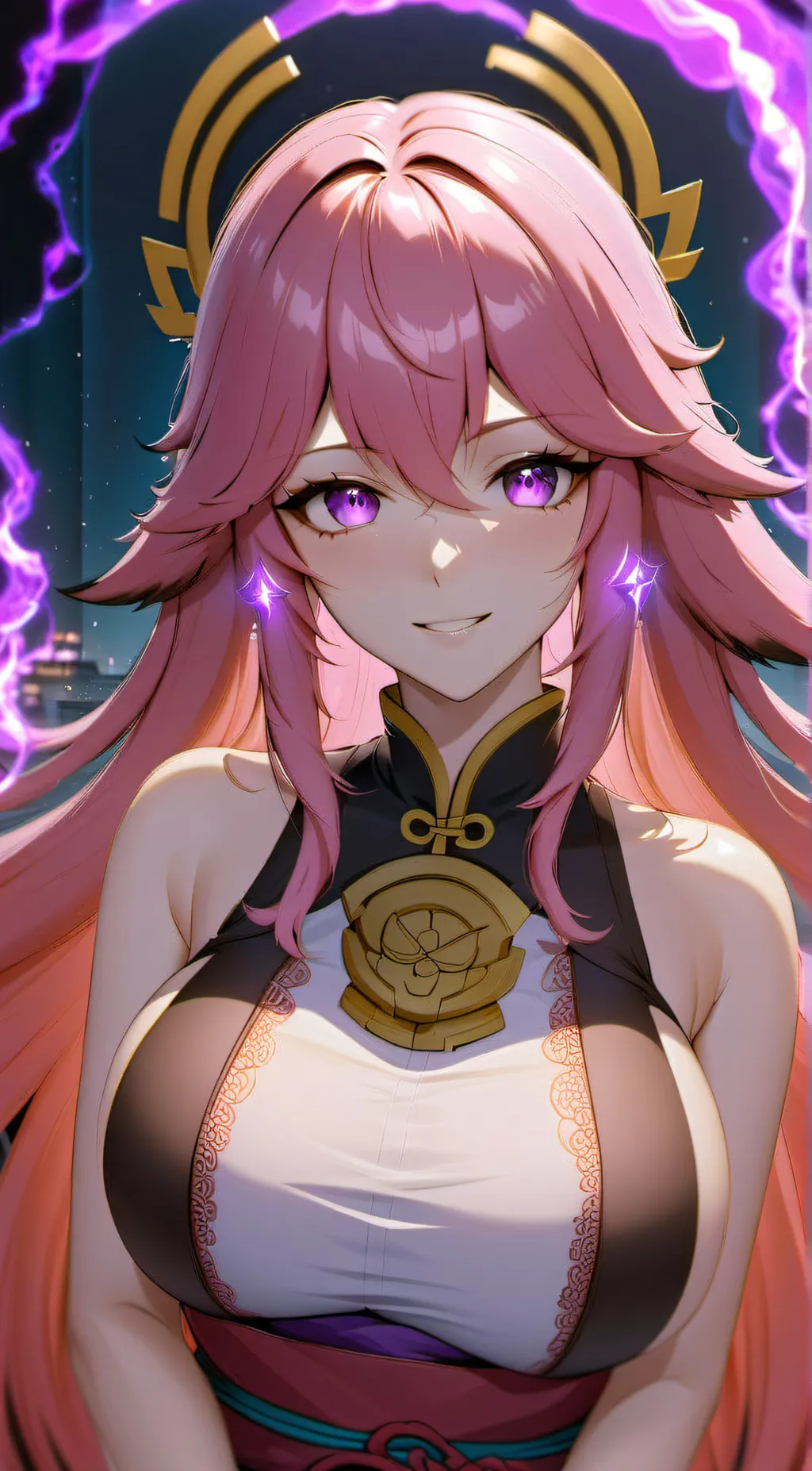 ai character: Yae Miko background
