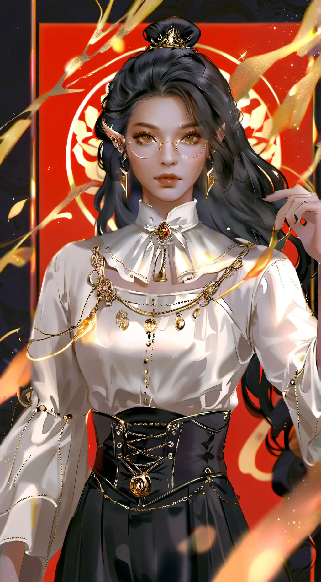 ai character: Nieves background