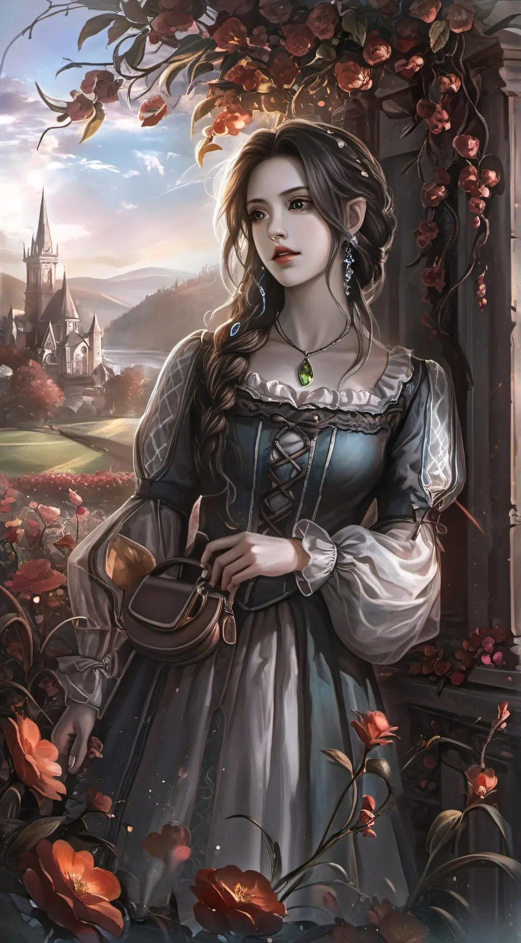 ai character: 𝑯𝒂𝒊𝒍𝒆𝒚 background