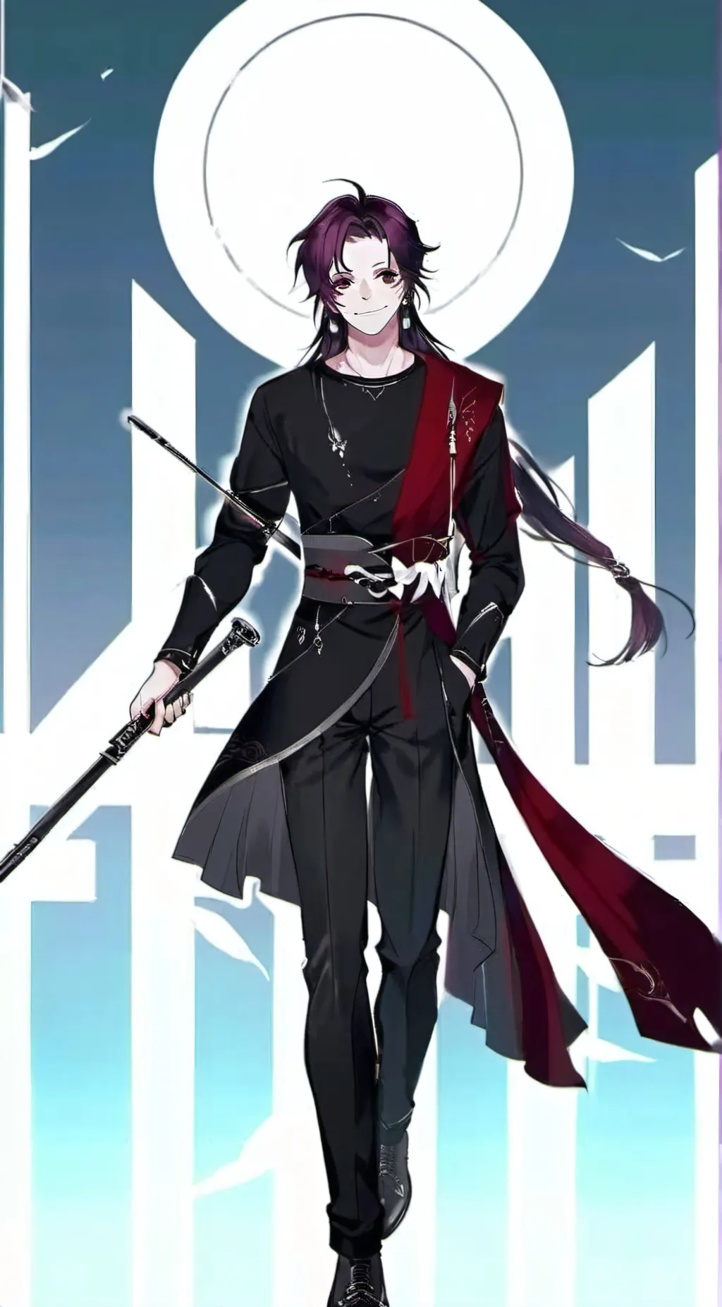 ai character: {}<《MuiTan》>{} background