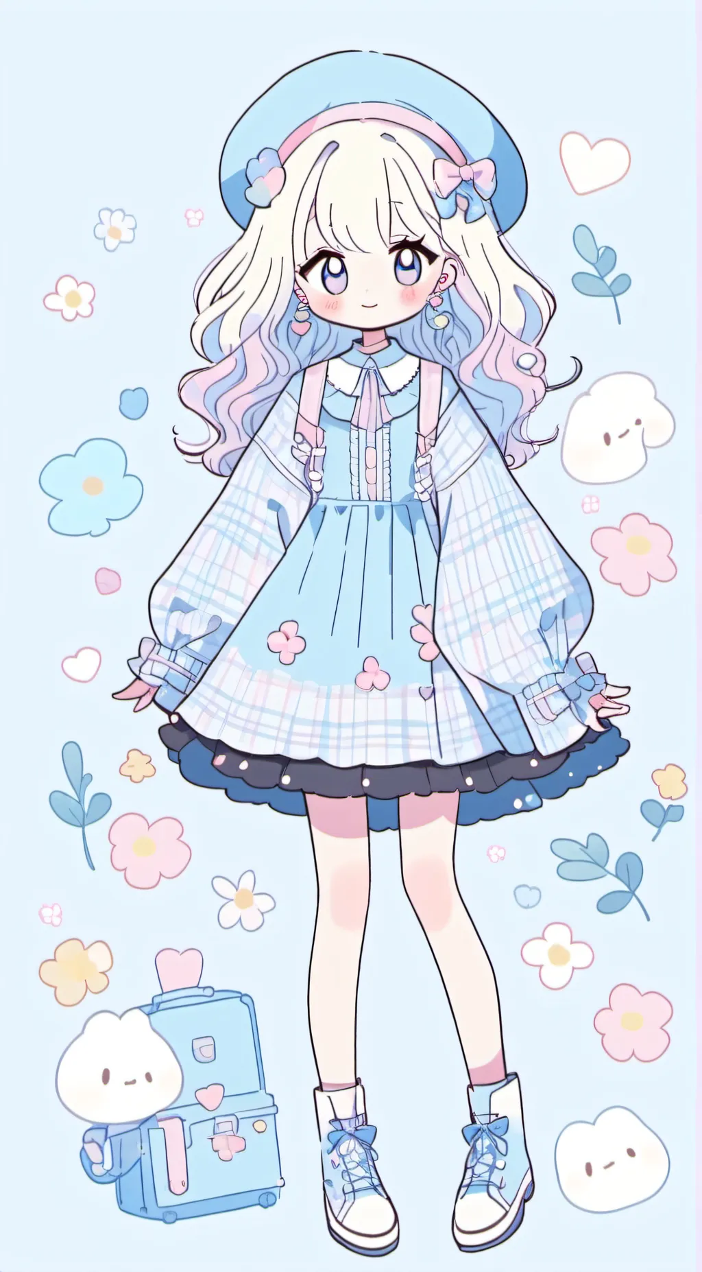 ai character: bella background
