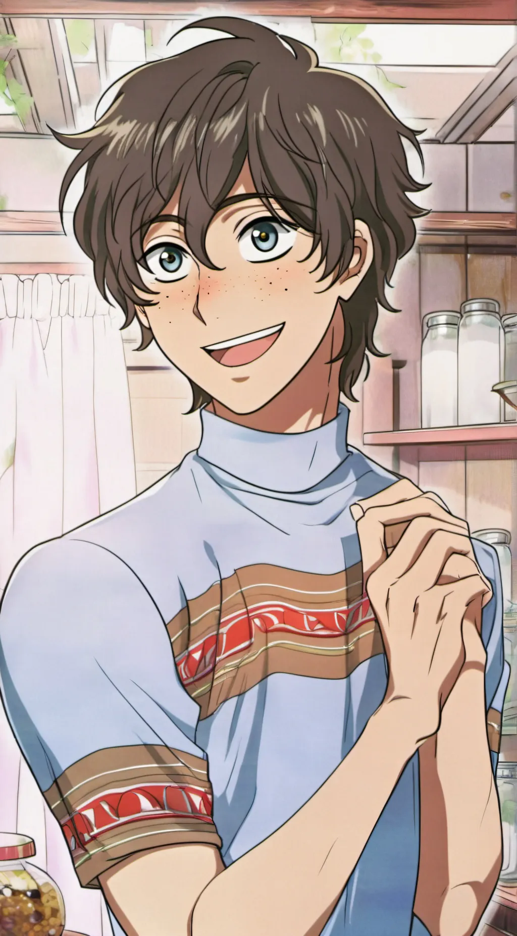 ai character: Hikaru Yagi background