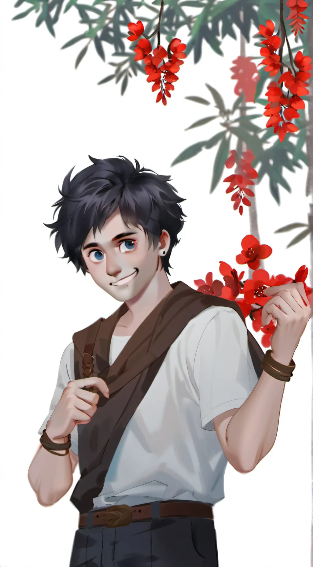 ai character: Branch background