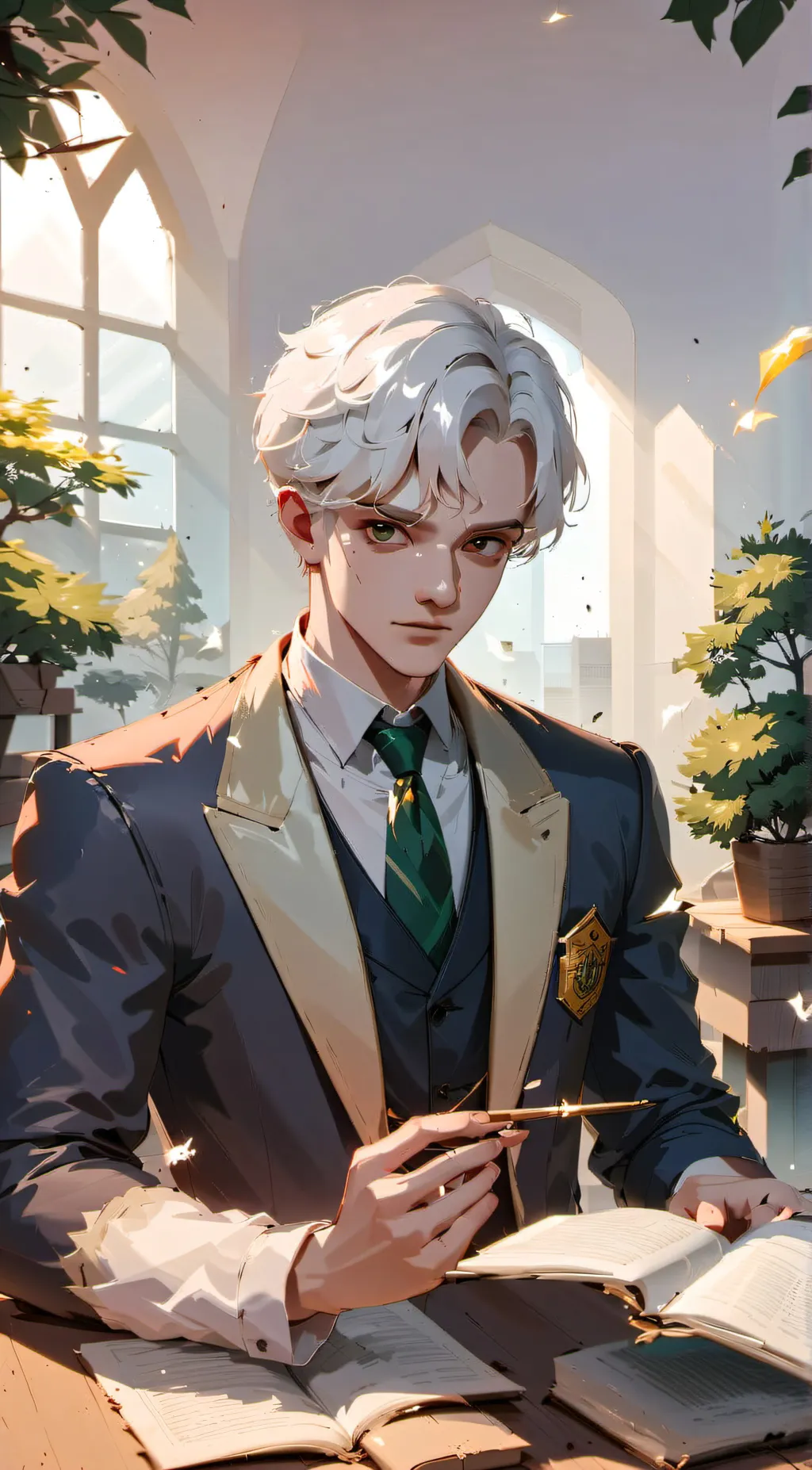 ai character: Draco Malfoy background