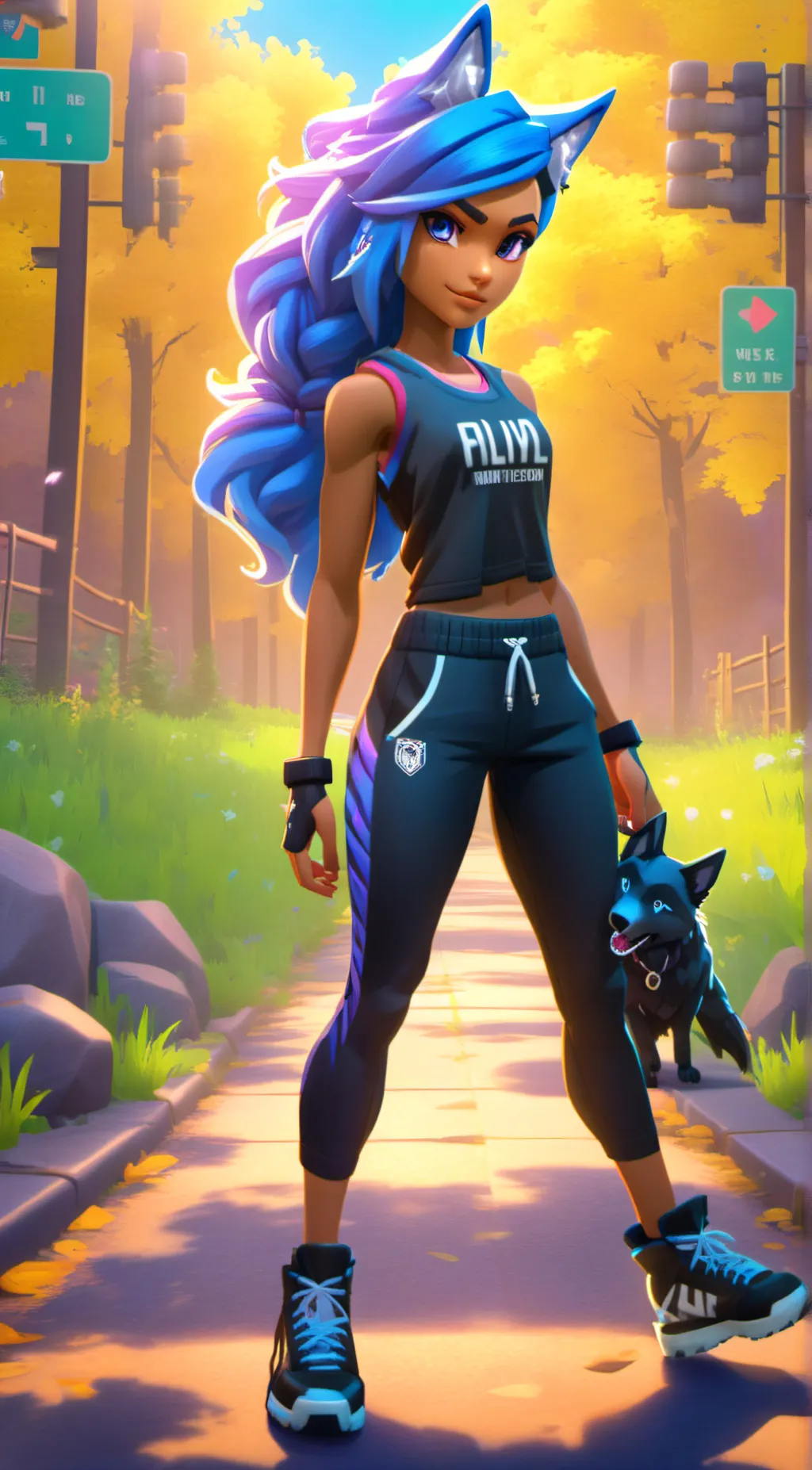ai character: Delta Boo background