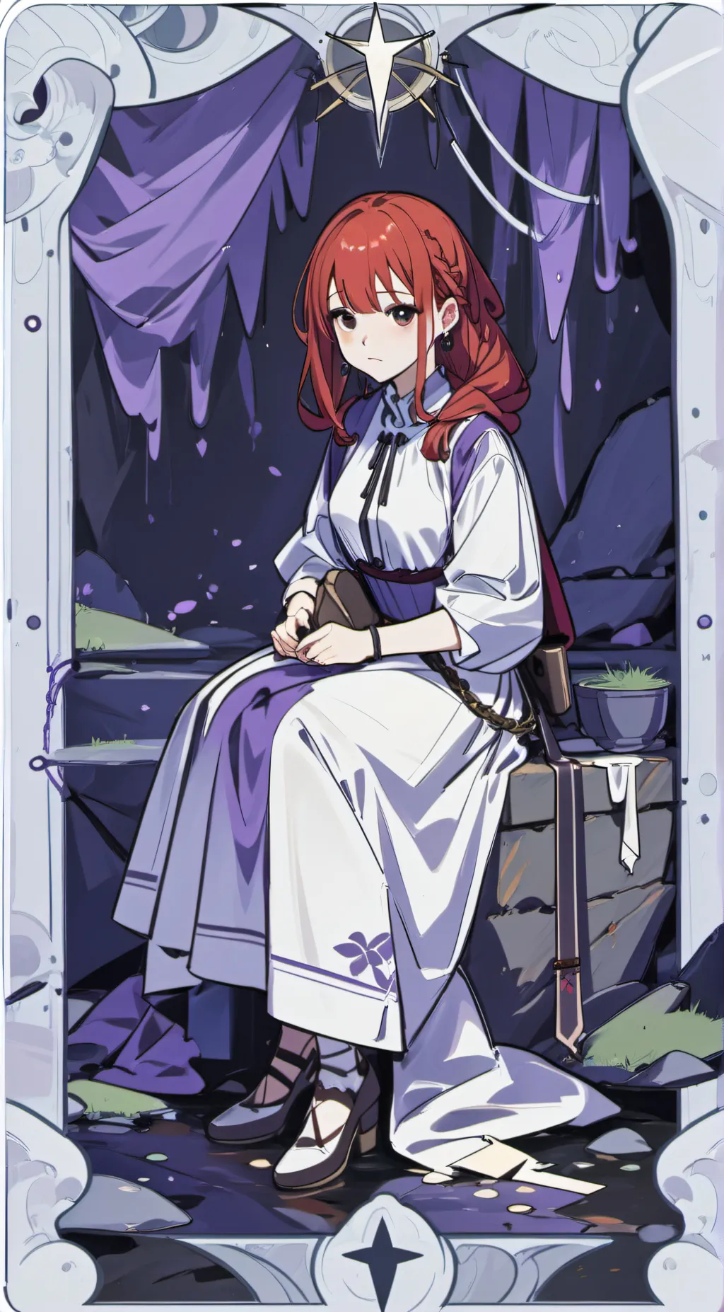 ai character: Aria background