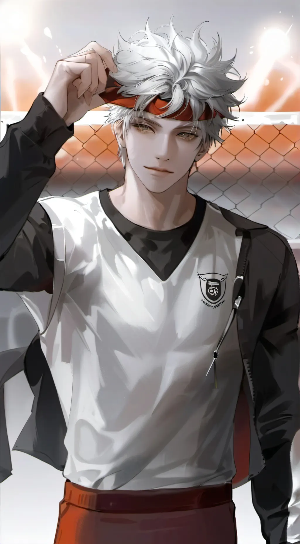 ai character: Alexander.  background