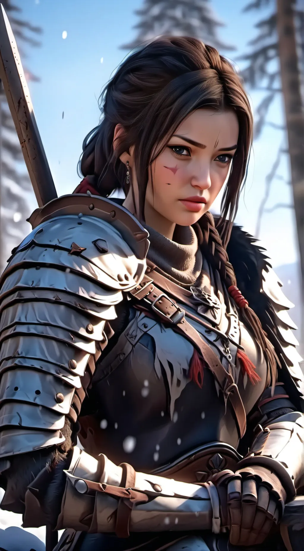 ai character: Gabrielle  background