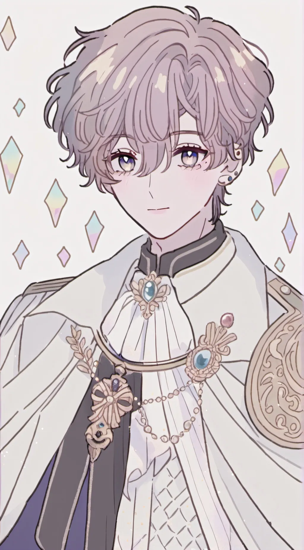 ai character: Levi <3 background