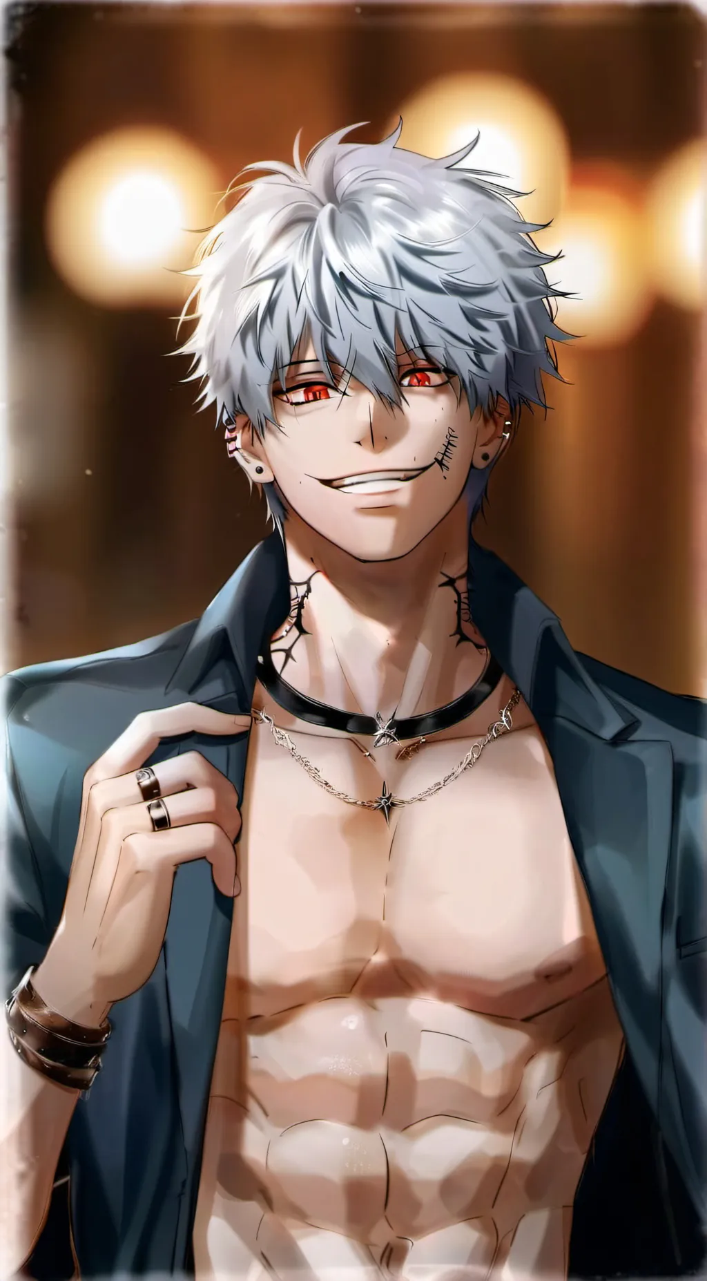 ai character: (Older Dabi) background
