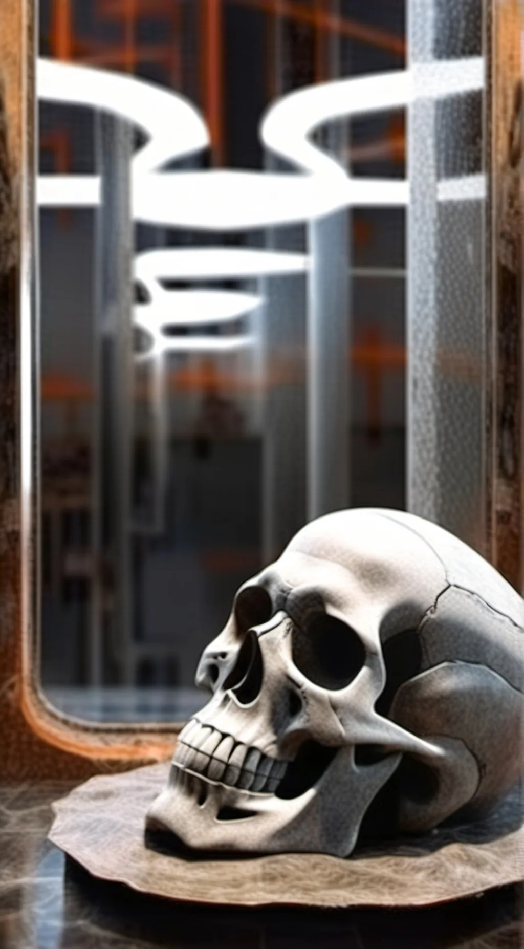 ai character: dead background
