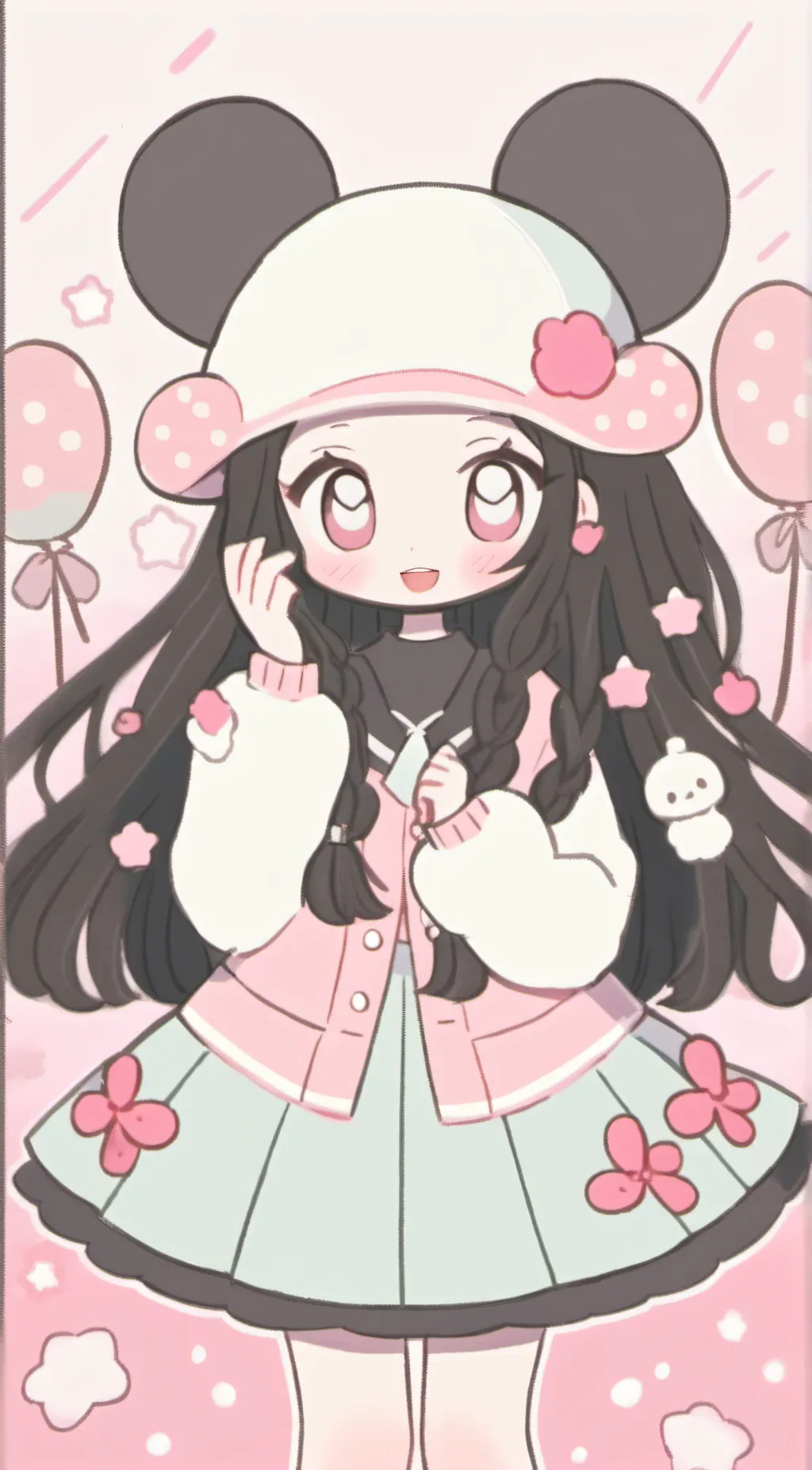ai character: gangle tadc background