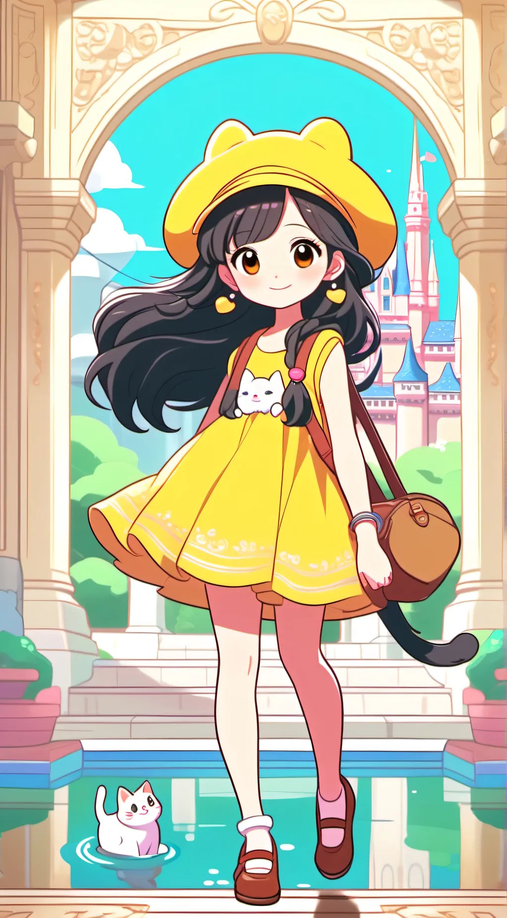 ai character: Yuna background