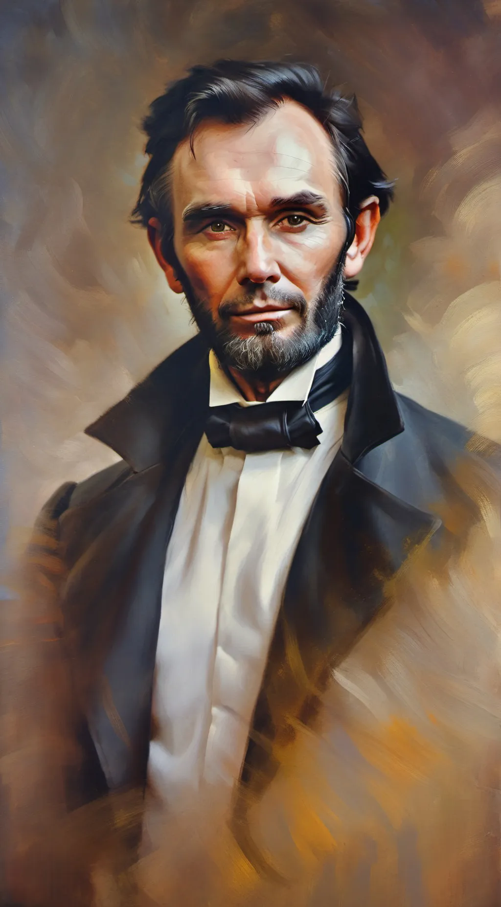 ai character: Abraham Lincoln background