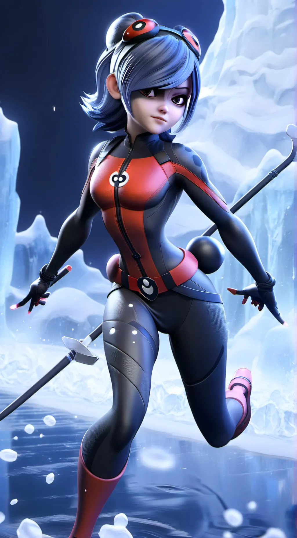 ai character: •Miraculous!• background