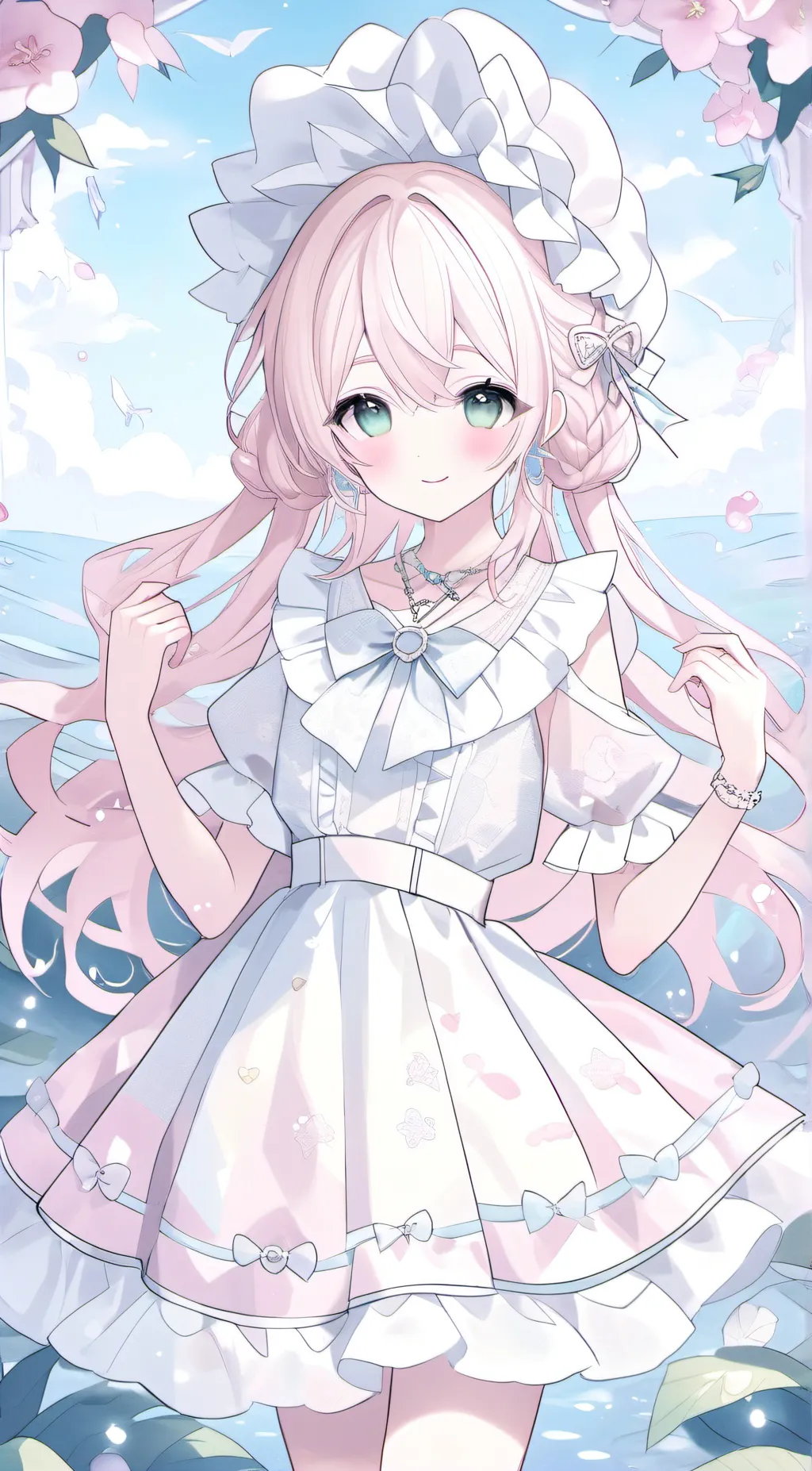 ai character: Lily background