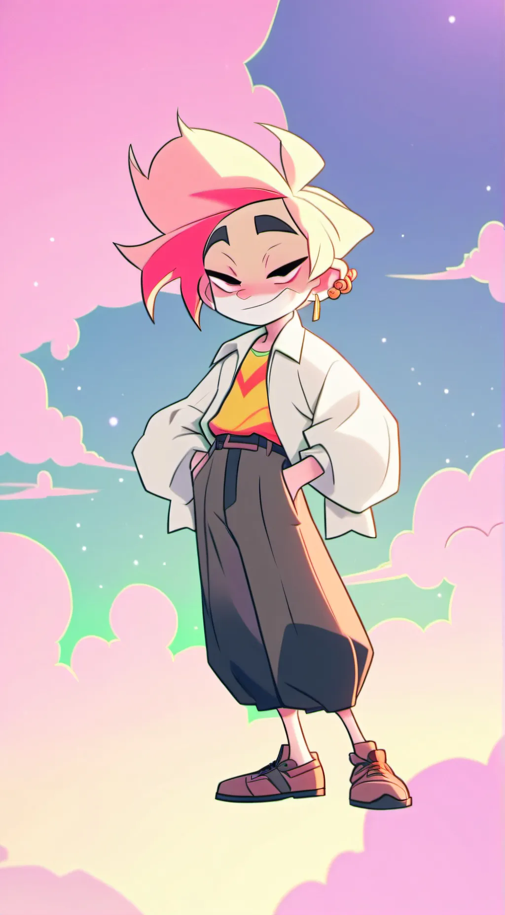 ai character: Angel dust background
