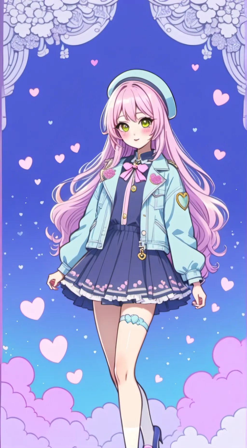ai character: Love Rosa Foxy background