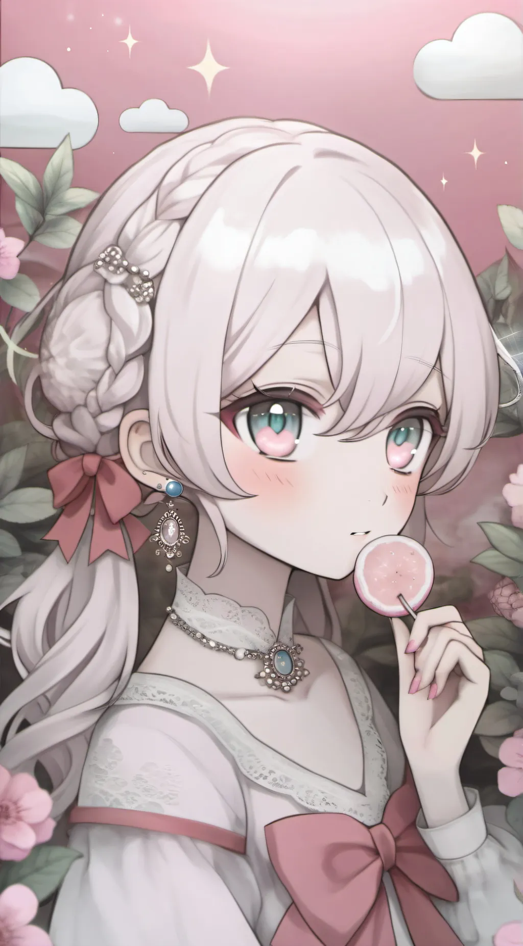 ai character: Human Sylveon background