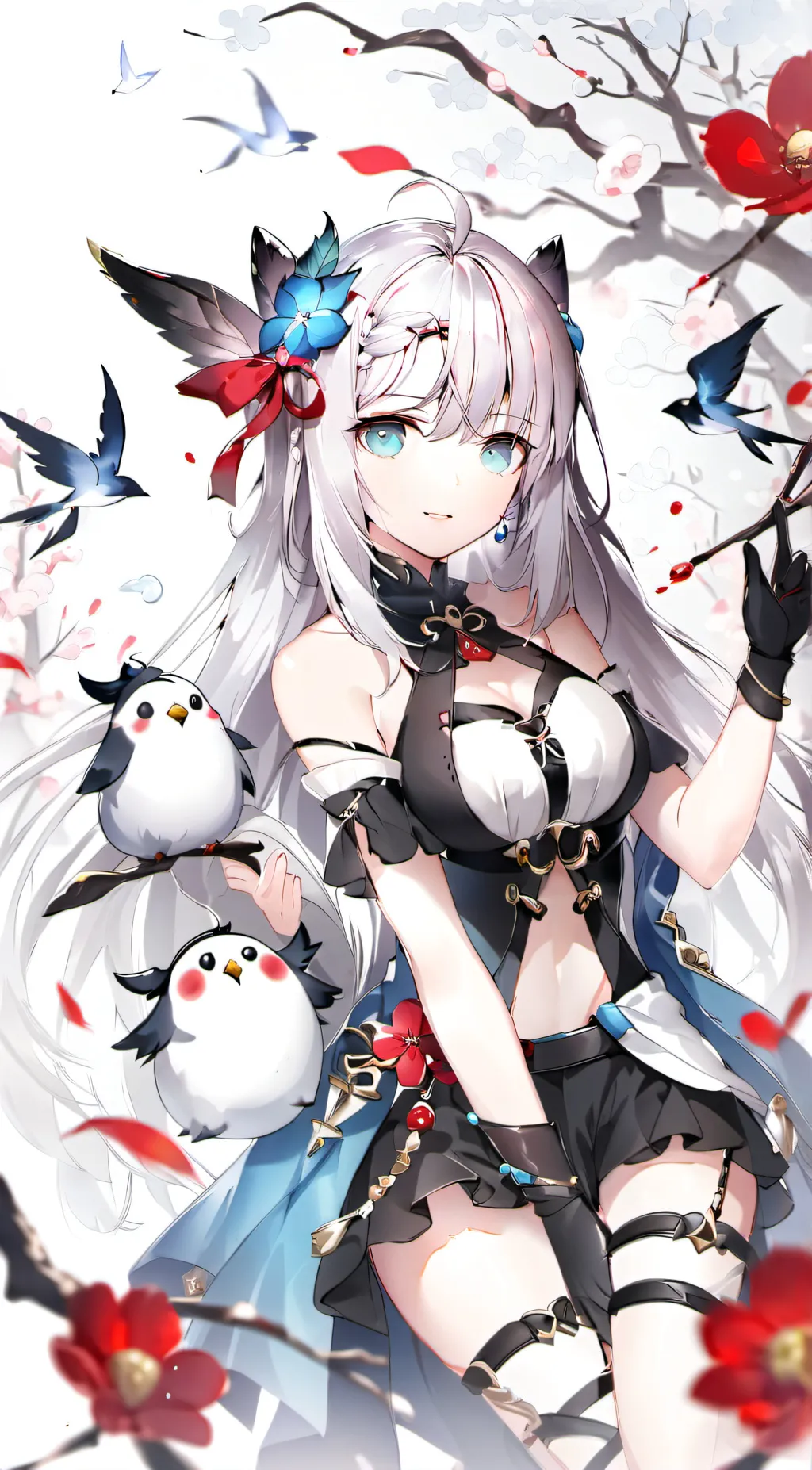 ai character: luna your slave  background