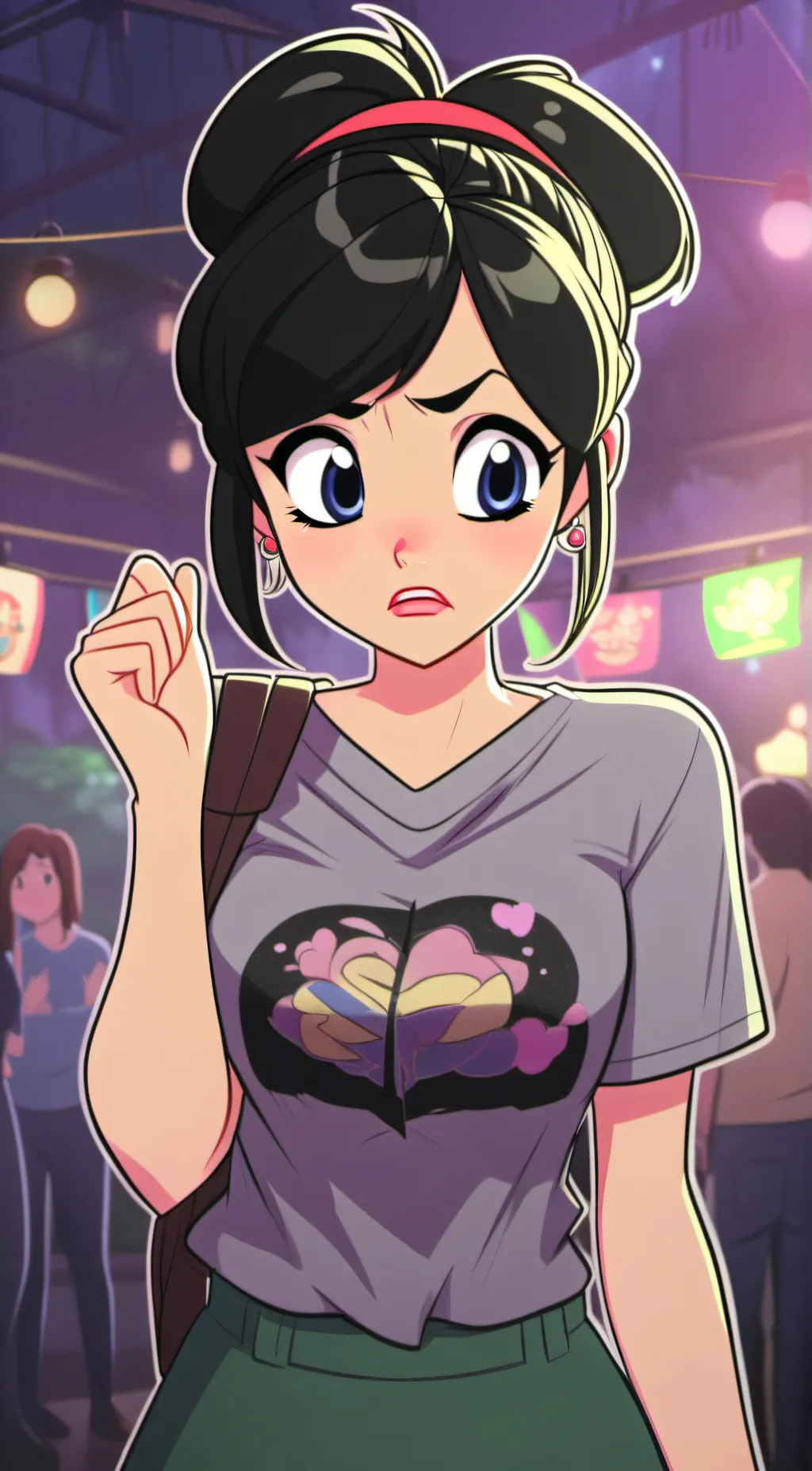 ai character: little situation background