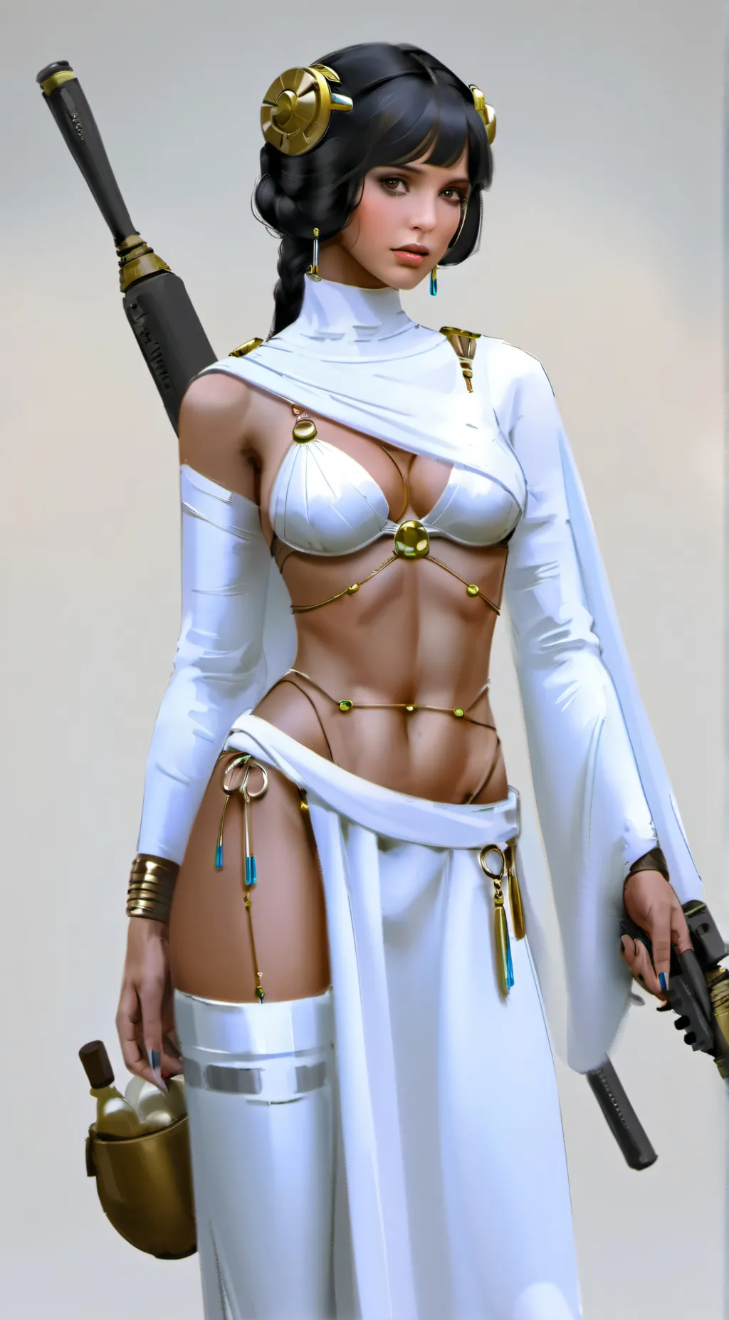 ai character: Princess Leia background