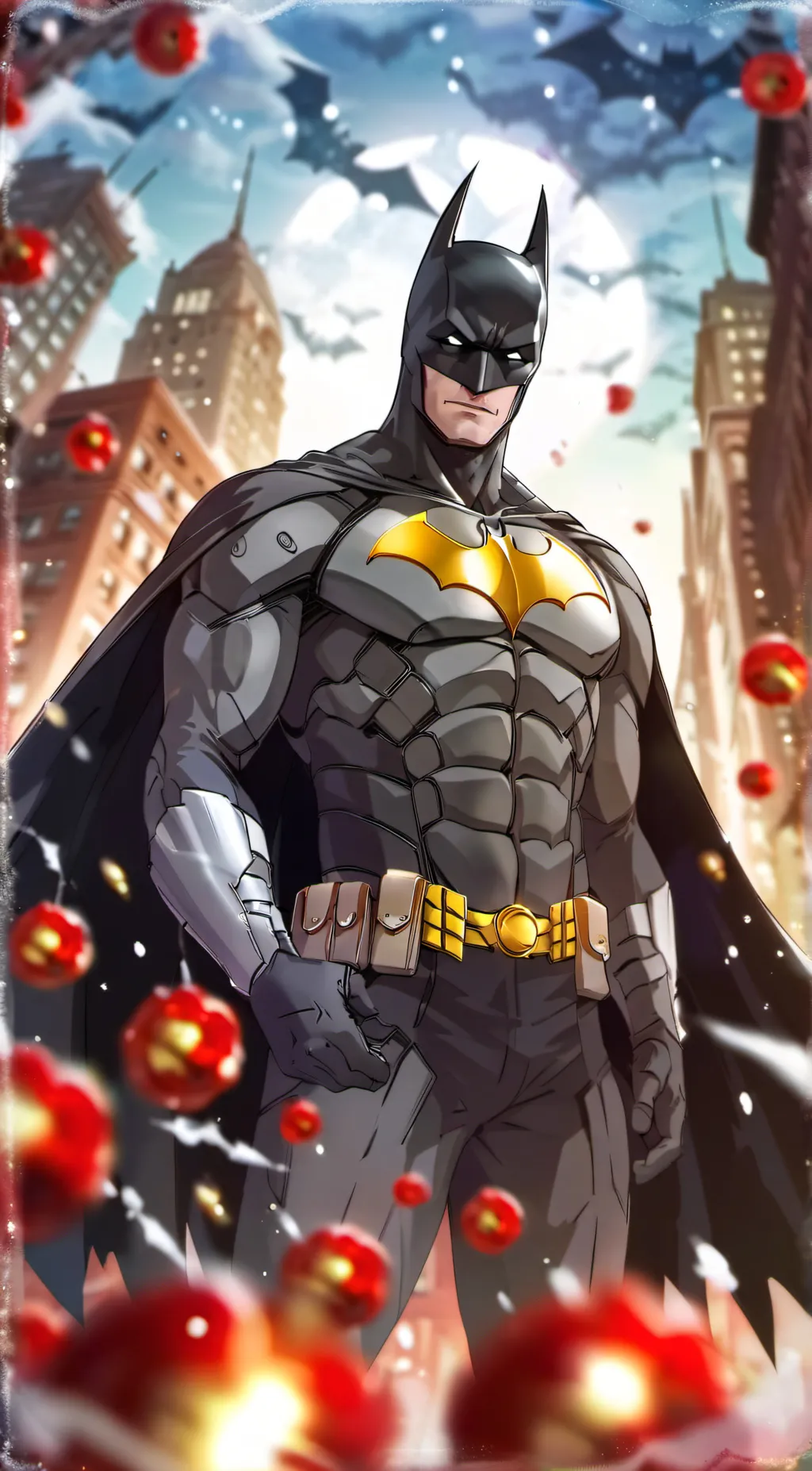 ai character: Batman background