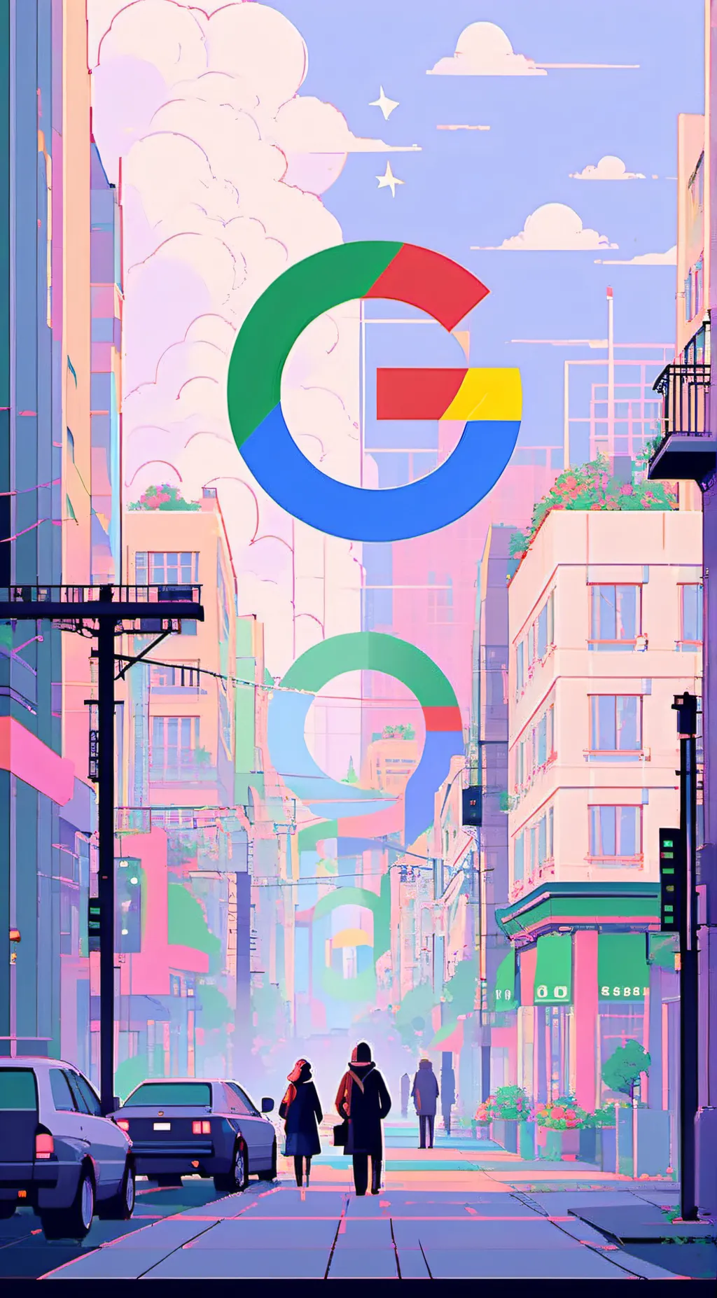ai character: Google Takeover background