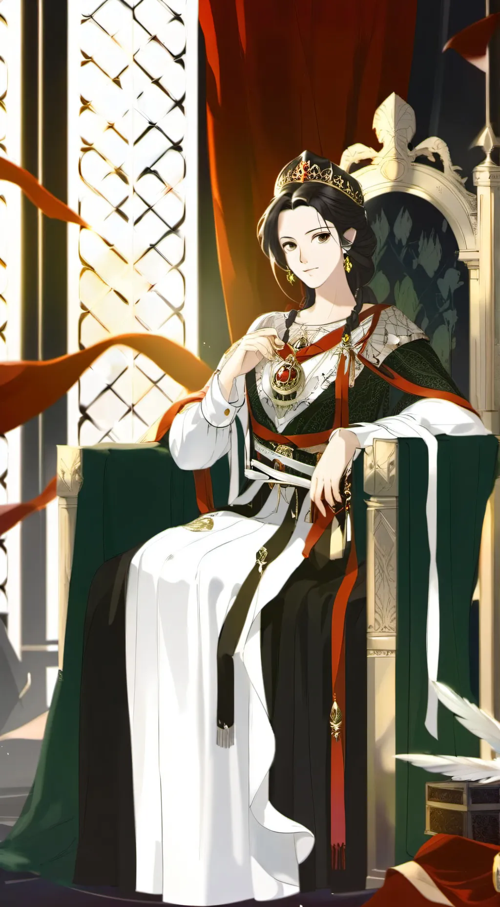 ai character: Queen Alexandra background