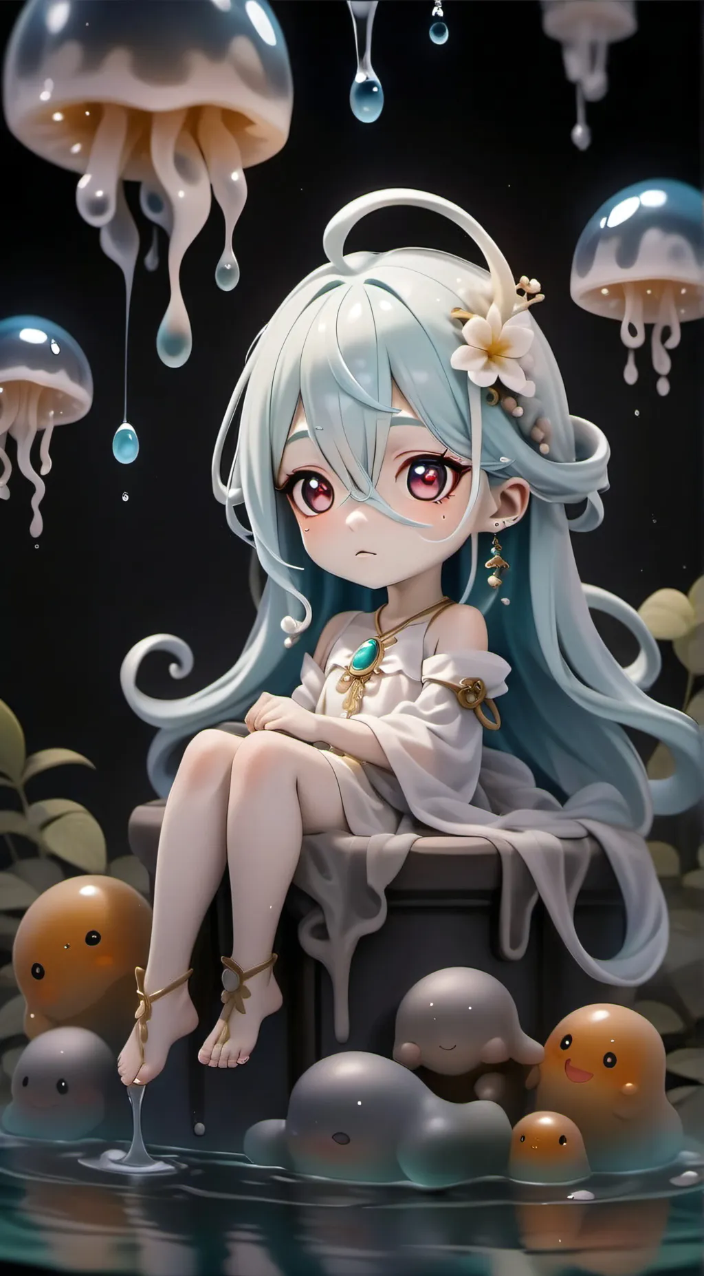 ai character: Aria background