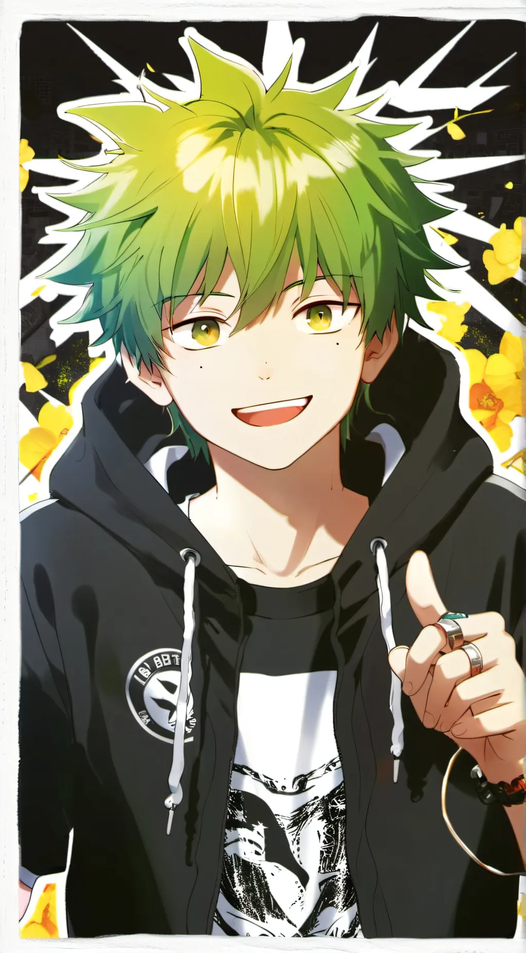 ai character: Sad Mha background