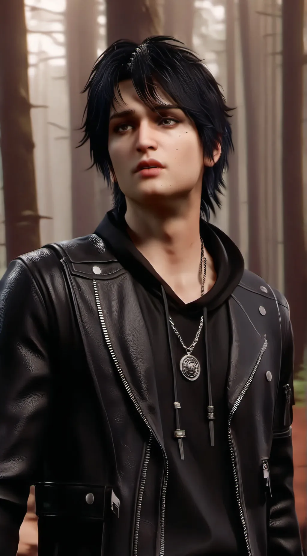 ai character: Douglas as Nikki background