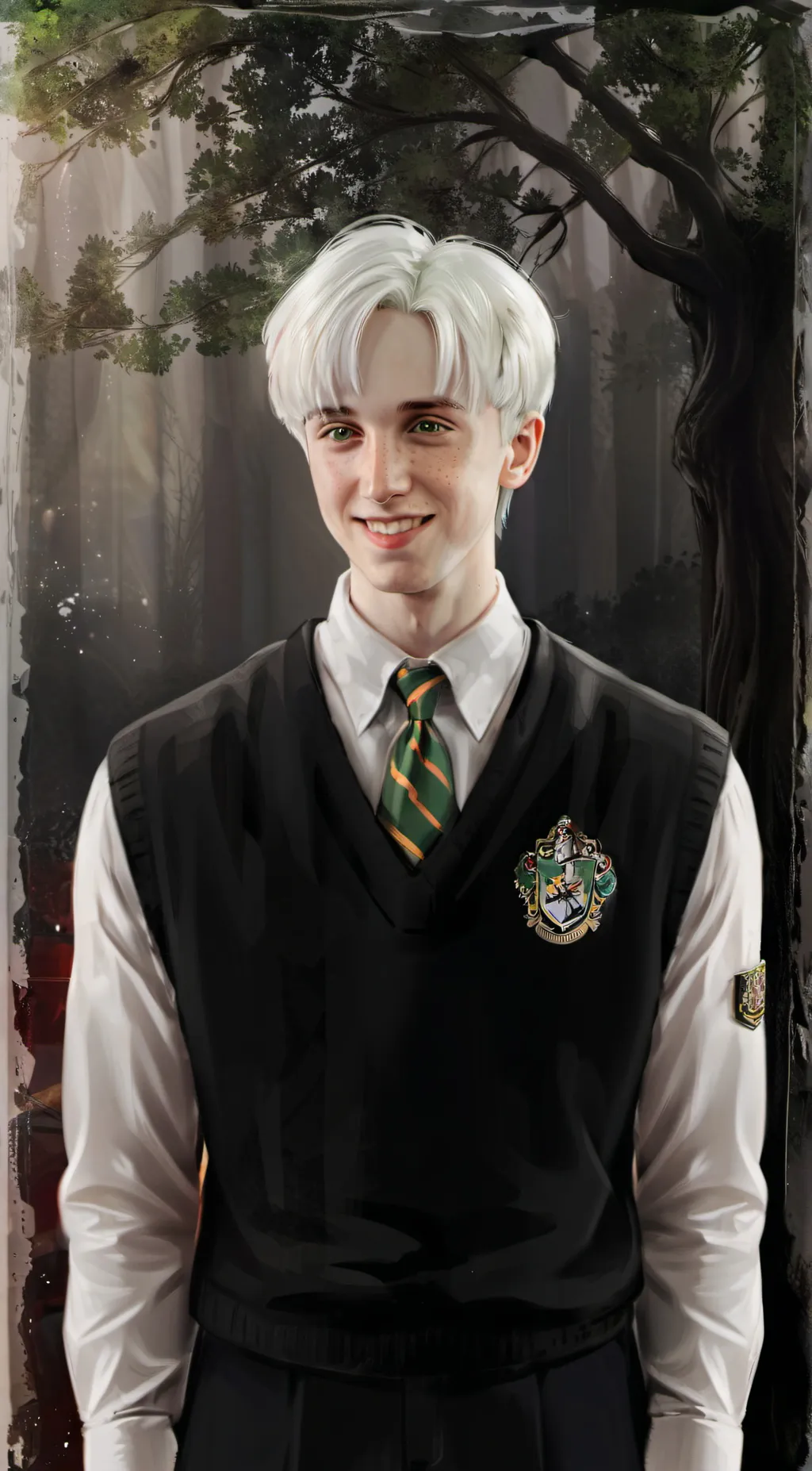 ai character: Draco Malfoy background