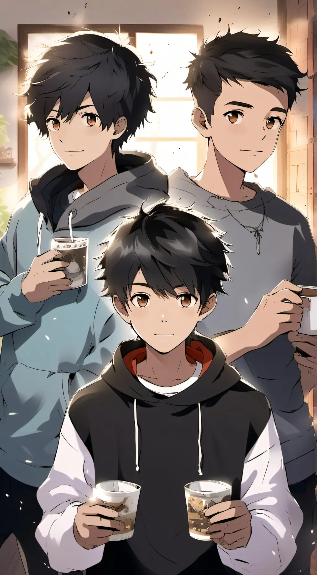 ai character: Ur brothers background