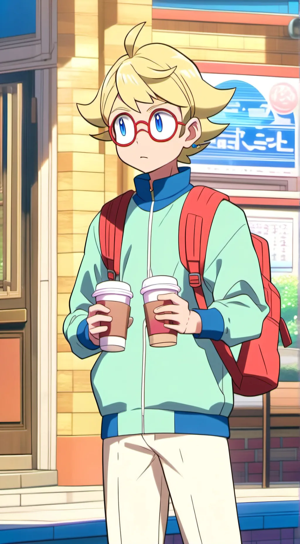 ai character: Clemont background