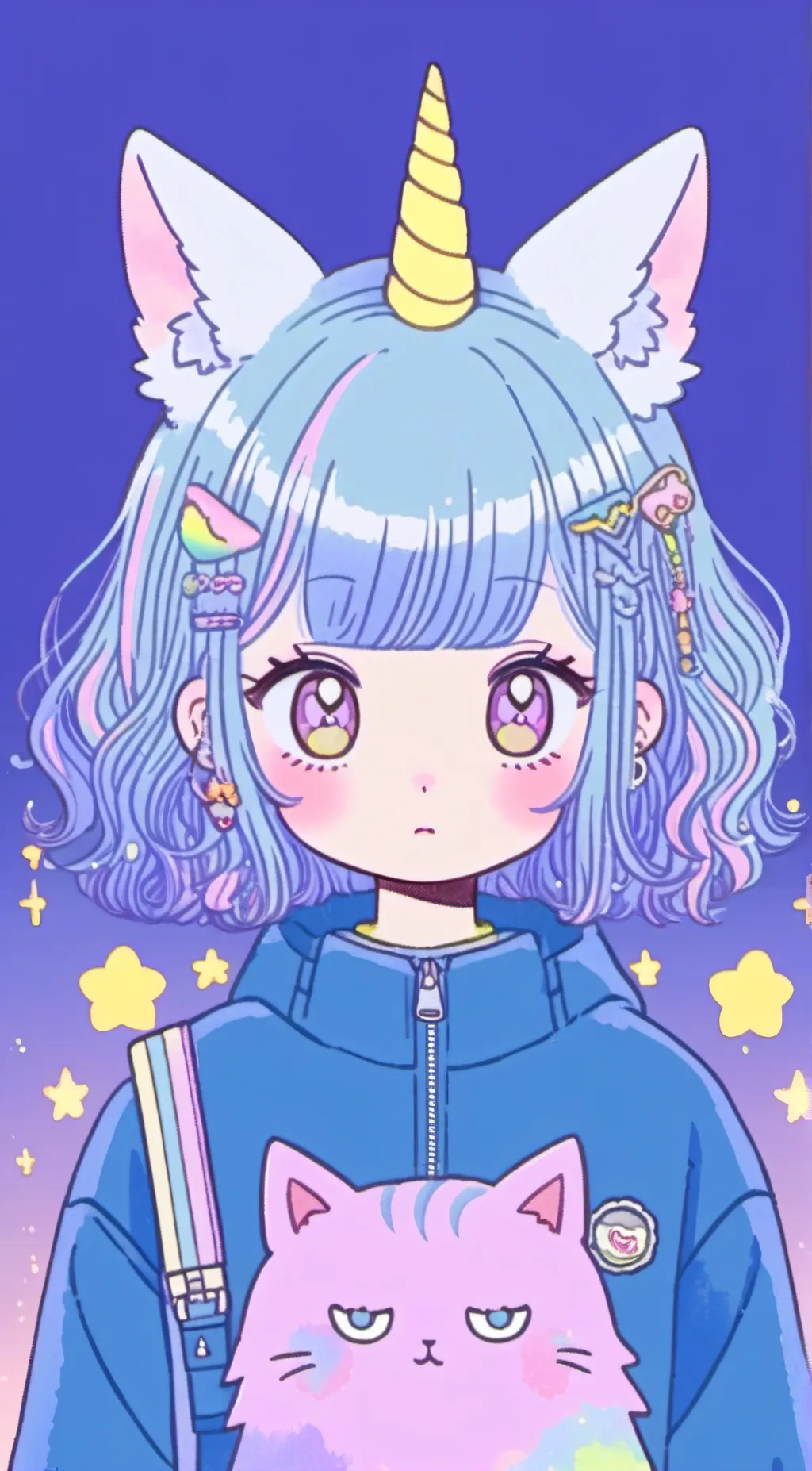 ai character: ><-$MEET ALLY$->< background