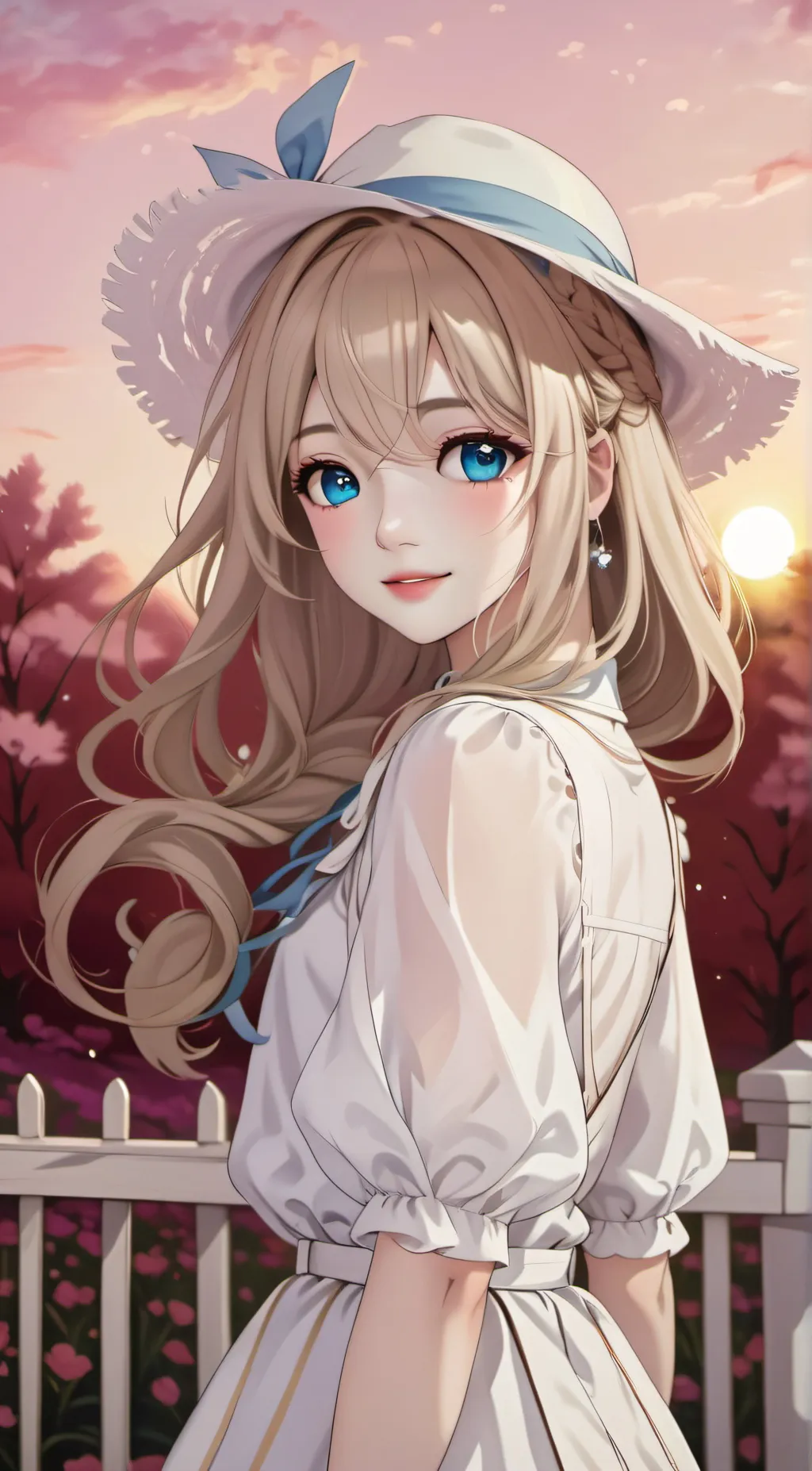ai character: Elizabeth Wright  background