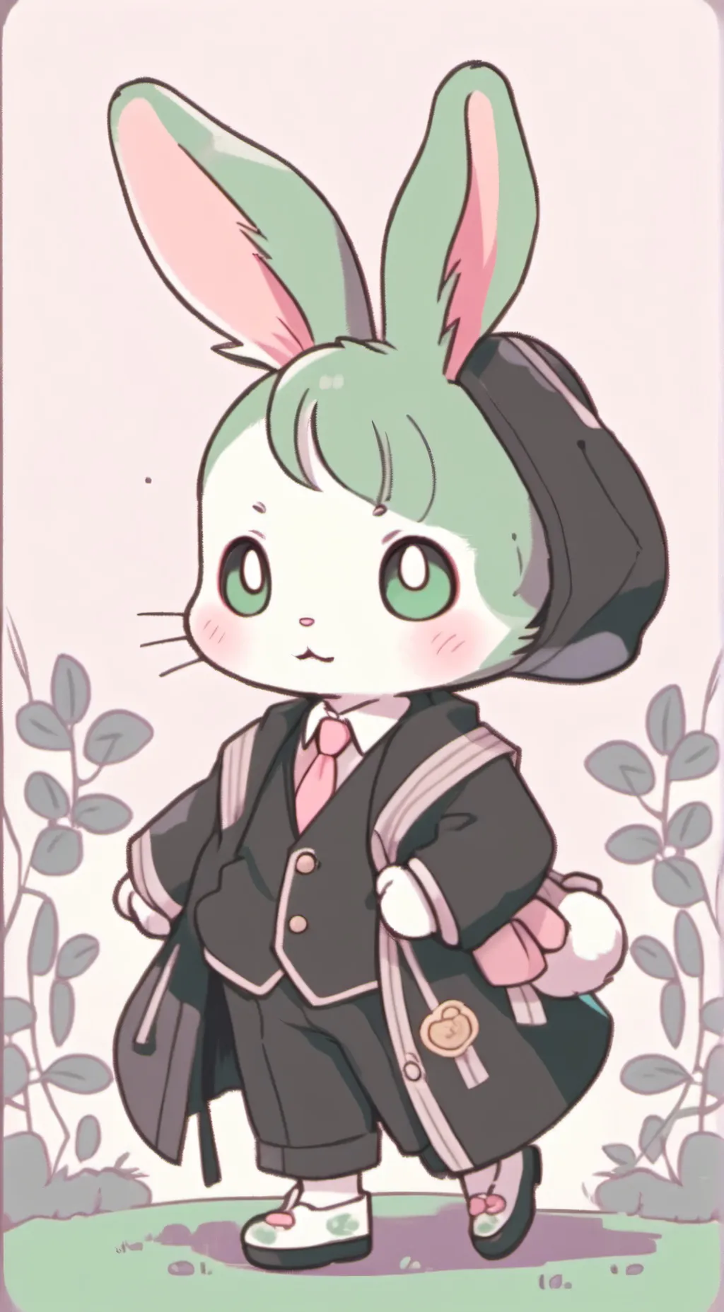 ai character: Hoppy Hopscotch  background