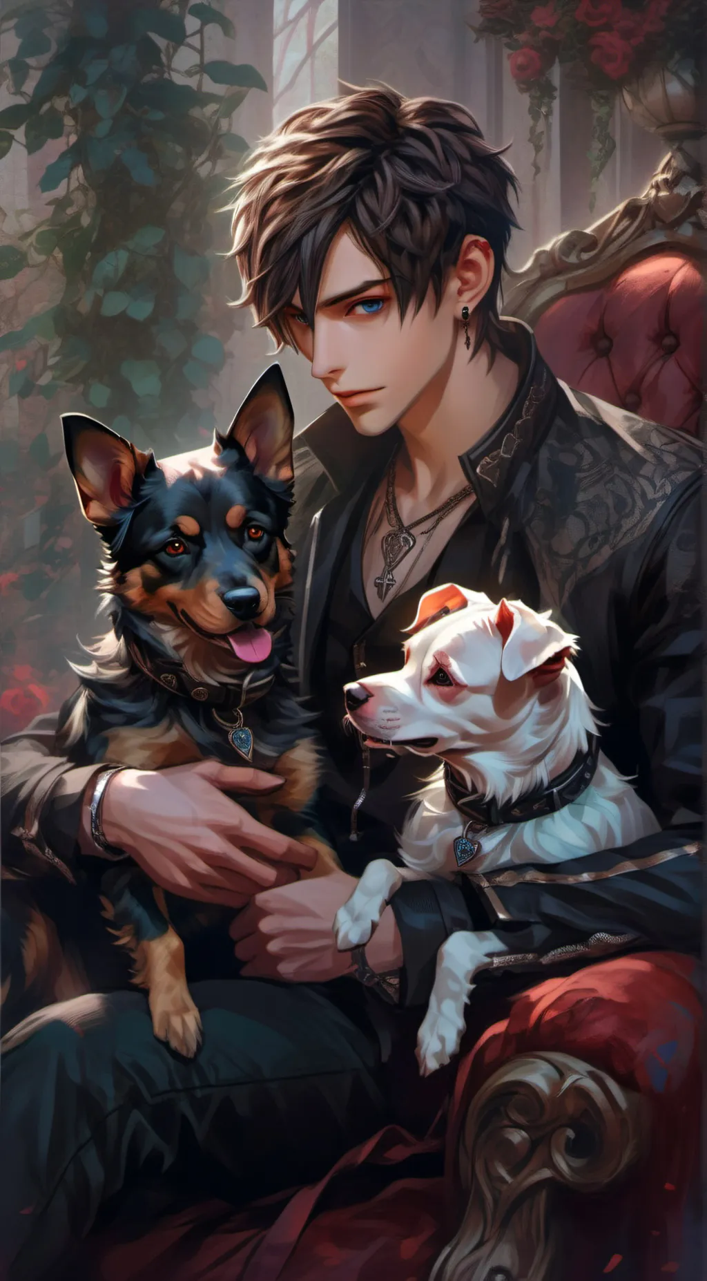 ai character: Oliver background
